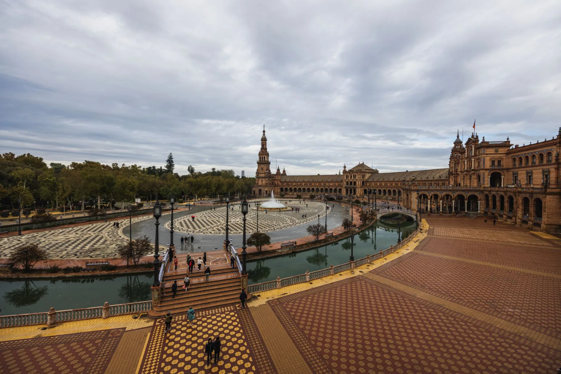 Jour 2 matin : le parc María Luisa et la place d'Espagne