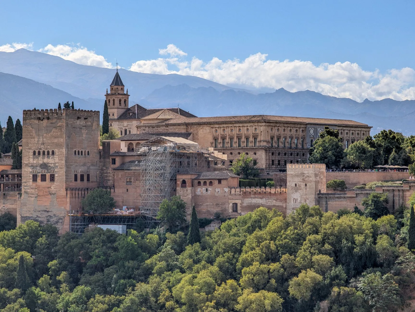 Ce que comprend l'Alhambra